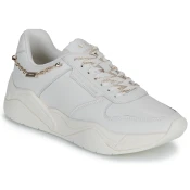 Armani Exchange za ženske. XW001617AF17443M0107 Usnjene superge Equip white (41), Bela, Ravna stran, Čipke, Priložnostno