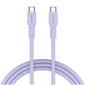 Canyon OnWire 60CL kabel, USB-C na USB-C, 60W, vijoličen (CND-CCAP60AB10PU)