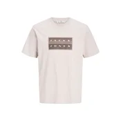 Jack & Jones Junior Majica JCOFusion svetlo siva/temno siva