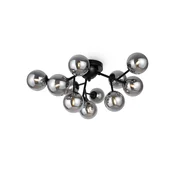 Maytoni MOD545CL-12B - Stropno svetlo DALLAS 12xG9/28W/230V crno/dimljeno