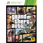 ROCKSTAR GAMES igra GTA V (XBOX 360)