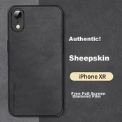 Shangsu Maska za mobilni telefon iPhone XR, Crna