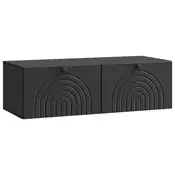 TV ormar za zid Zidne Crna 99 x 41 x 30 cm Konstruirano drvo