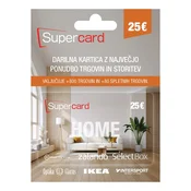 SELECTCARD SELECTCARD SUPER card Dom in vrt (25€), (5000089715)