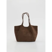 Reserved - LADIES` BAG - tamno braon - 619FC-89X