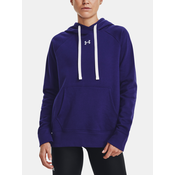 Under Armour Sweatshirt Rival Fleece HB Hoodie-BLU - Women