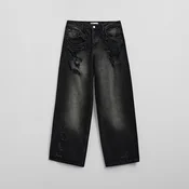 Farmerke wide leg sa niskim strukom