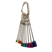 Set zatičev Metolius Ultralight Asymmetric Curve Nut Packaged Set 1-10