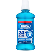 Oral B Pro-Expert Professional Protection vodica za usta okus Fresh Mint (24h Protection; No Alcohol Burn) 500 ml