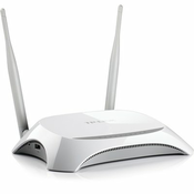 TP-Link Wireless-N 3G/3.75G Router/Firewall, 300Mbps, 802.11g/b/n, 1xWAN, 4xLAN, UMTS/HSPA/EVDO USB Modem Port, 2x Detachable Antenna | TL-MR3420