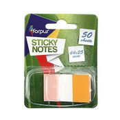 Forpus Samolepilni lističi Forpus 44 x 25 mm, Oranžna