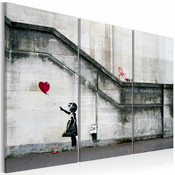 Slika - Girl With a Balloon by Banksy 120x80