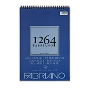 FABRIANO blok 1264 watercolour 29,7x42 (A3) 300g 30l spiralni top side 19100650