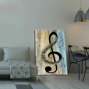 Wallity Dekorativna slika na platnu, 70x100cm, Šarena