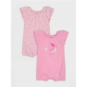 Sinsay - Pamucne zeke sa ukrasnim volanima 2 pack - pastelno roze