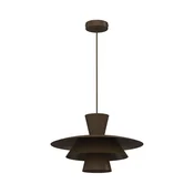 Luster na sajli PLATO 1xE27/15W/230V braon
