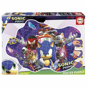 Puzzle plagát Sonic Prime Educa 250 dielov od 4 rokov EDU20026