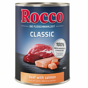 Ekonomicno pakiranje za gurmane: Rocco Classic 24 x 400 g - NOVO: Govedina s pacetinom
