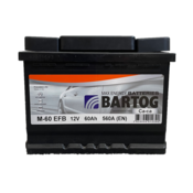 Bxtreme Akumulator Bartog M-60EFB 60Ah D+ 560A(EN) 242x175x190 = EFB