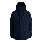 JACK & JONES Funkcionalna jakna JCOFUSION ALASKA temno modra