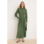 Trendyol Modest Ženska haljina Tctss26Eb00040, Kaki