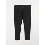 Sinsay - Jogger pantalone slim fit kroja - crno