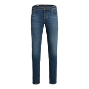 JACK & JONES Kavbojke GLENN, modra