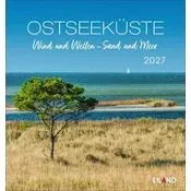 Ostseeküste Postkartenkalender 2027 - Wind und Wellen - Sand und Meer