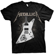 Metallica Majica Papa Het Guitar Unisex Black L