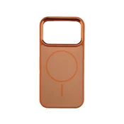 Silikonska futrola Magsafe Chrome Iphone 18 Pro/17 Pro NARANDŽASTA