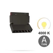LED linearni reflektor nastavljiv 6W 3CCT 3000K 4000K 6000K tip A za magnetne tirnice SMART TRACK 48VDC