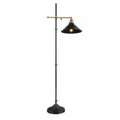 GLOBO 15053S | Lenius Globo podna svjetiljka 155cm s prekidačem s podešavanjem visine 1x E27