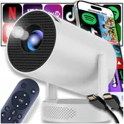 Filmski projektor, multimedijski projektor, android TV, prenosni wifi, BT zvočnik