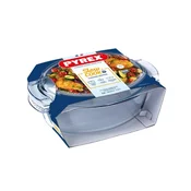 Pyrex vatrostalna staklena posuda za pecenje s poklopcem 39x22,5 cm