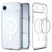 Ovitek Spigen Ultra Hybrid Mag za iPhone Air - clear/white