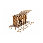 Ugears - 3D lesena mehanska sestavljanka Harry Potter vlakec platform