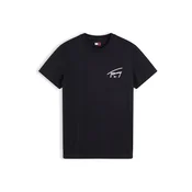 Tommy Jeans Majica črna/bela