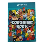 Pobarvanka Mini Creative Monsters