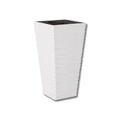 eoshop Pokrov za cvetlični lonec SAHARA SLIM plastika mat 39x39x75cm