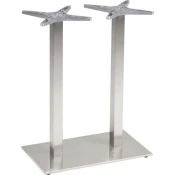 Mizno podnožje Salzach-2-bar, inox, satinirano