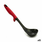 slomart zajemalka najlon črna rdeča 7 x 30 x 9 cm (12 kosov)