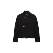 Pull&Bear Prehodna jakna črna