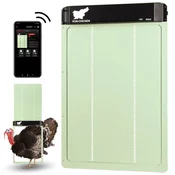 RUN-CHICKEN RUN–CHICKEN Avtomatska vrata za kokošnjak – GIANT MINT ( z Bluetooth)