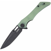 Kubey Raven Linerlock Black Jade