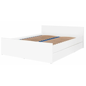 Postelja Cosmo C14 - 140x200 cm - bela