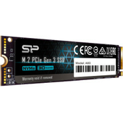 SILICON POWER SSD 1TB M.2 NVMe A60 SP001TBP34A60M28 crna
