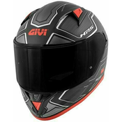 Givi 50.6 Sport Deep Matt Black/Red 2XL Kaciga