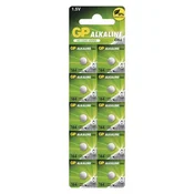 Baterija GP gumbna alkalna LR621 164F 10 blister 10/1