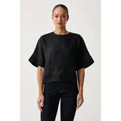 United Colors of Benetton bluza ženska lanena