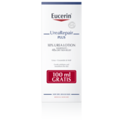 Eucerin UreaRepair Plus, 10% Urea losjon, 300 ml + 100 ml GRATIS